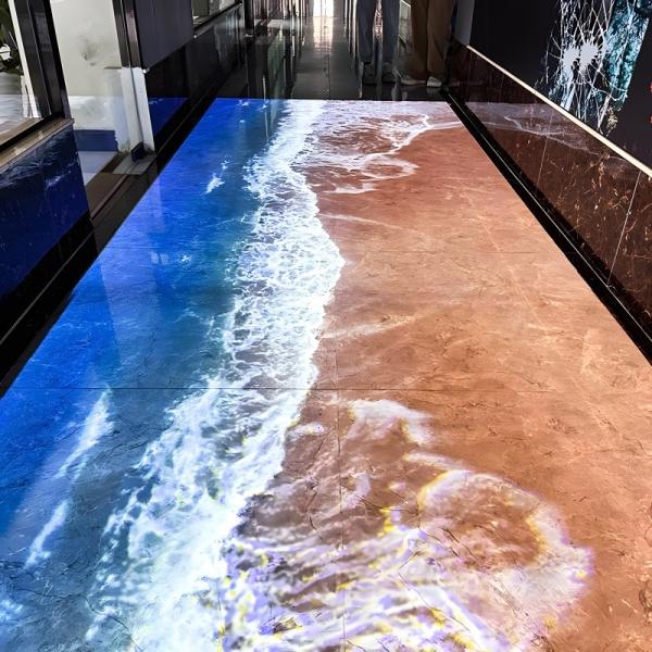Cheap 3d Ir Camera Motion Capture Interactive Ground Projection System for sale