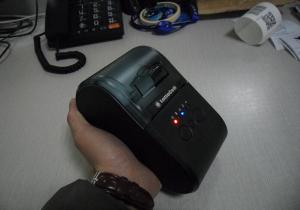 Android USB Wireless bluetooth Label Printer Module With 2600mAh Lithium Battery