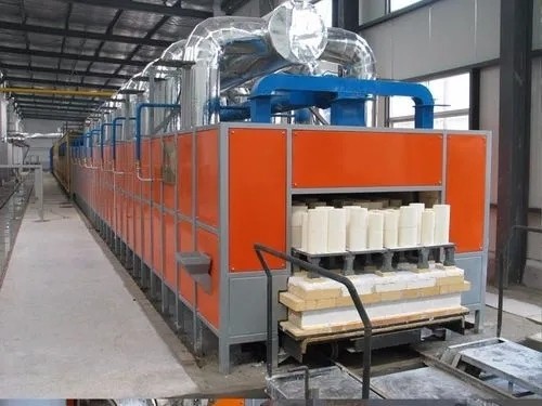 Tunnel Kiln Sludge Drying Push Plate Furnace Push Plate Tunnel Kiln