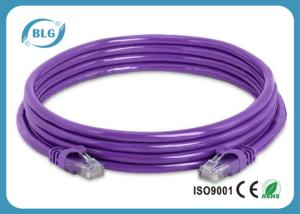 Stranded 30AWG UTP Patch Cord , Cat6 Ethernet Patch Cable For Computer