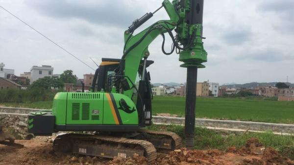 Cheap Pile Drilling Machine / Rotary Piling Rig for Construction Stratum Bored Max Torque 40KN.m for sale