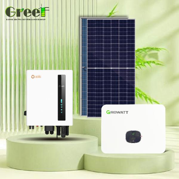 Cheap Monocrystalline 1kW-100kW Solar Panels Grid Tie System With Monitoring For Maximized Energy Production for sale