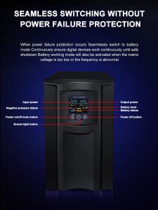 Best 1000VA 1500VA 2000VA 3000VA UPS Power Supply With Built-In Surge Suppression wholesale