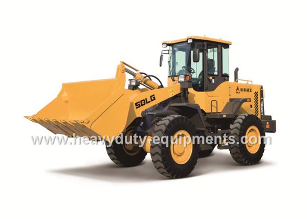 Cheap 2869mm Dumping Height Wheeled Front End Loader With Turbo Charge In Volvo Technique for sale