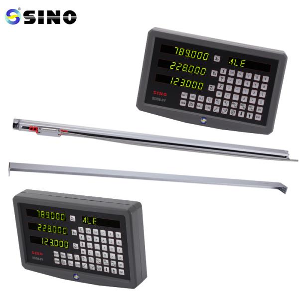 Cheap SINO KA600-1700mm 5um DRO Linear Scale Optical Encoder 3 Axis Digital Readout Systems for sale