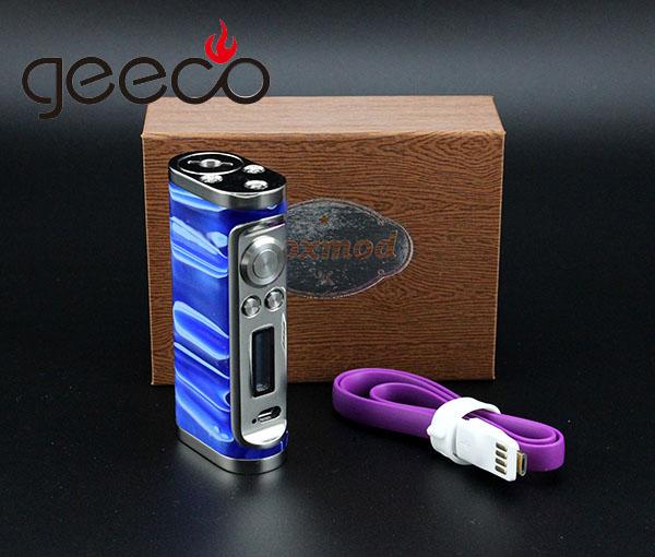 Cheap Geeco Authentic Zero V3 Box Mod 60W With Temp Control Zero Mod V3 Pandora Box Mod Vaporize for sale