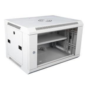 Wall Mount Locking Server Small Network Cabinet Mobile Server Rack In White
