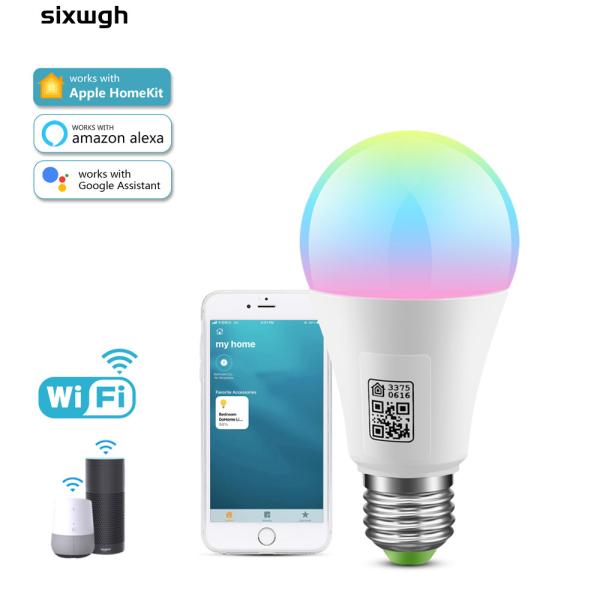 Cheap Experience Effortless Control with Voice and Remote Control Smart Wifi LED Bulb for sale
