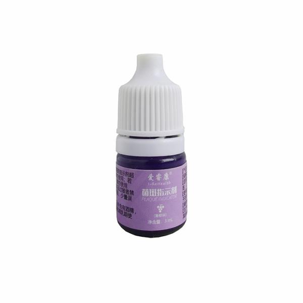 Cheap 3ml Grape Flavor Two Color Dyeing Plaque Indicator For Dental for sale