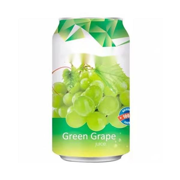 Cheap 16oz Aluminum Can Aloe Vera Juice Processing for Fresh Fruity Green Grape Juice for sale