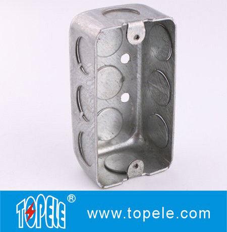 Cheap TOPELE 58351 / 58361 / 58371 Galvanized Steel Box Rectangular Handy Box Utility Box for sale
