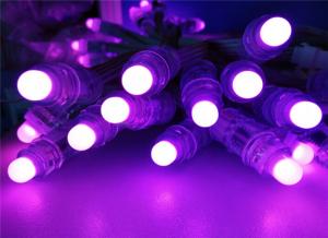 RGB Full Color Led Pixel Lights 12MM Led Pixel Strings 0.3W IP67 Internal Protection