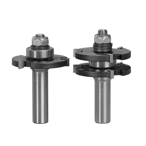 Cheap CNC Router Bits Installed Tongue and Groove Bits for sale