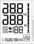 Digital 7 Segment Lcd Module , Transparent Va Lcd Module Screen For Sphygmomanom