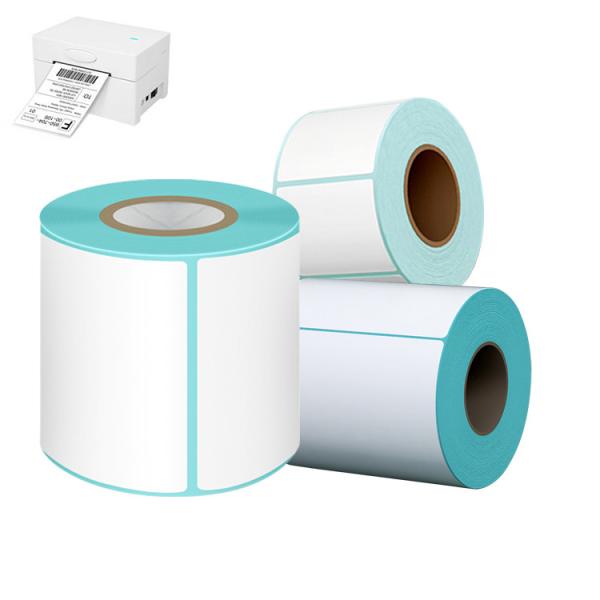 Cheap Direct Thermal Printer Label Paper Custom Thermal Label Sticker Rolls 60*40 for sale