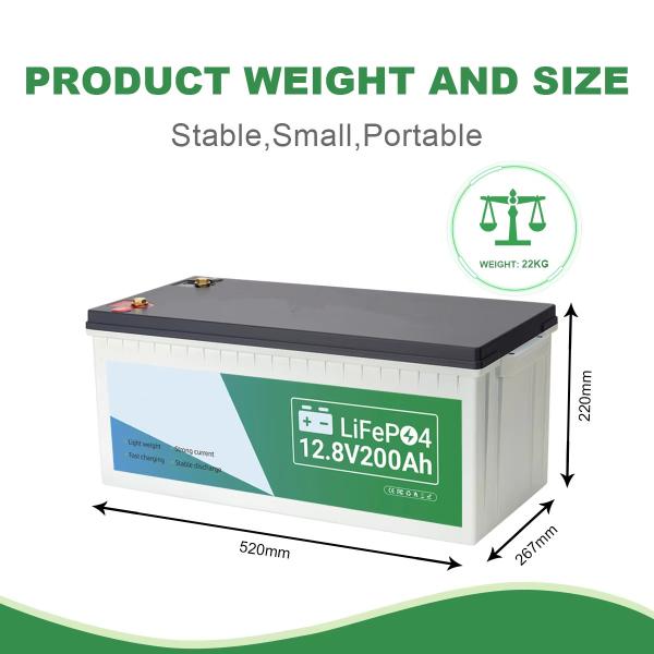 Cheap AA Lithium Ion Rv Battery Pack Rechargeable 12.8V 200ah for sale