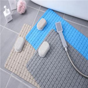 China Smooth Surface ISO9001 PVC Anti Slip Mat With Foot Scratch Stone on sale