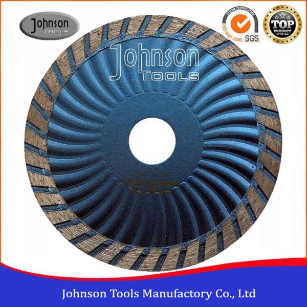 Cheap Customized Color Diamond Stone Cutting Blades For Wave Turbo Saw Blade for sale