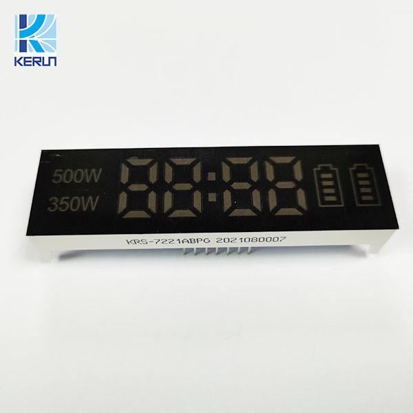Cheap Household Appliances Custom LED Displays 72*21mm 7 Segment Numeric Led Displays for sale
