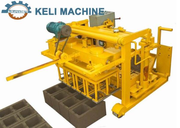 Cheap Interlock Concrete Block Brick Making Machine 415V Semi Automatic KL40-3A for sale