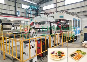 China Eco-Friendly Auto Robot Arm Bagasse Fiber Tableware Making Machinery on sale