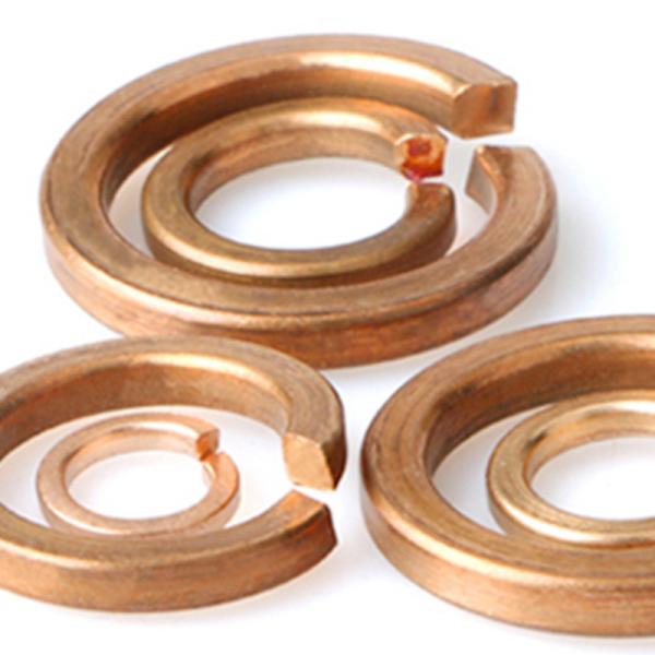 Cheap Dependable Sliver Spring Plate Washers / Flat Spring Lock Nut Washers In Resilient Materials for sale