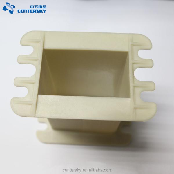 Cheap One Direction EI Plastic Bobbin For Transformer Double Line Errite Core Bobbin for sale