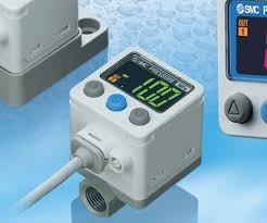 ISE40A-C4-R-M Digital Pressure Switch Space Saving Design 3 - Step Setting