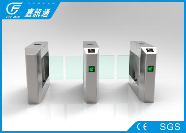 Cheap Comercial Turnstile Access Control Security Systems , Building Rotating Entrance Gate for sale
