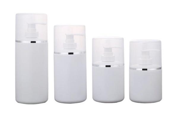 Cheap Lotion 300ml 400ml 500ml HDPE Plastic Bottles With Cap for sale