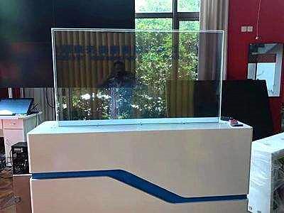 Cheap High Resolution Transparent OLED Display 1920*1080/3840*2160 For Option for sale