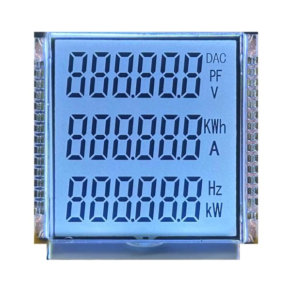 Cheap 4.5 V Positive HTN Transmissive Monochrome Screen Smart Power Strip PDU LCD for sale