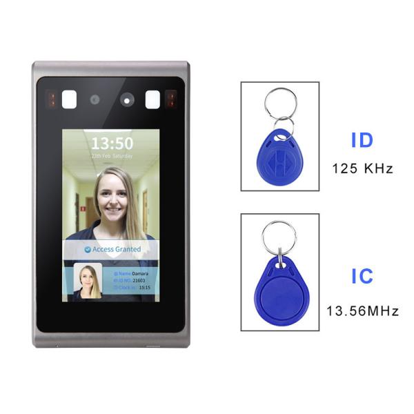 Cheap 1ch Magnetic Interface Face Scanner Attendance System Built In Card Reader for sale