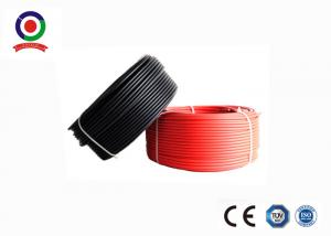 Best Weather Resistant Single Core Solar Cable , High Voltage Cable Low Space Requirement wholesale