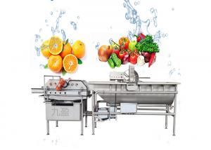 Best 3000KG/H Vegetable Fruit Washing Machine Salad Cleaning equipment wholesale