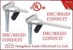 Best Steel 3 inch 4 inch Rigid Metal IMC Electrical Conduit With RGB Coupling & Plastic Cap wholesale