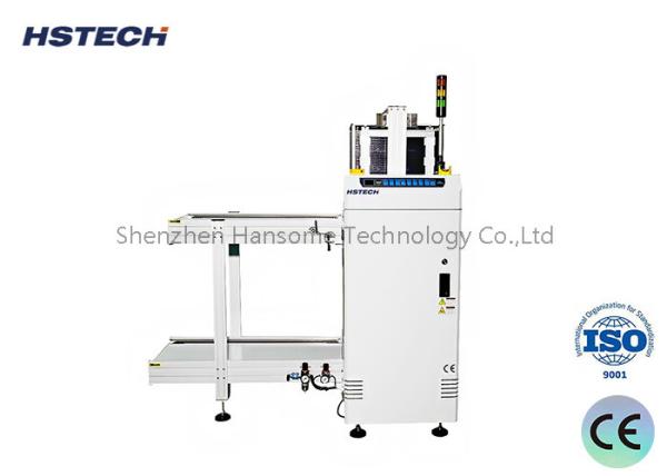 Cheap Robust SMEMA Signal PCB Loader Handling Machine with Enclosed Button Control for sale