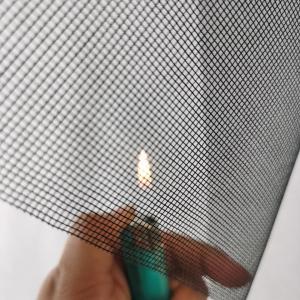Best 18x16 Mesh PVC Coated Fiberglass Screen Mosquito Net Fabric High Quality Fly Insect Screen Window Screen wholesale