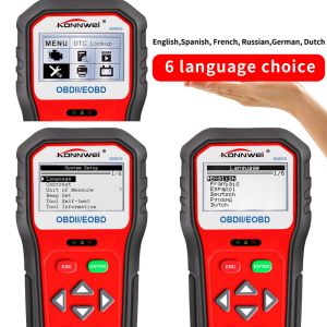 Multi Function Eobd Obd2 Obdii Car Scanner Diagnostic Live Data Code Reader