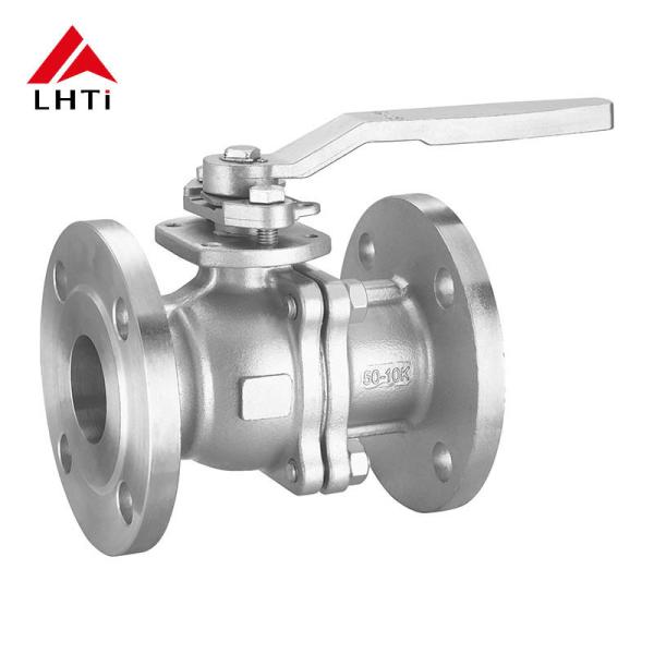 Cheap Two Way Ball Valve Ti Gr 2 Gr5 Titanium Industrial 6 Inch Ball Valve for sale