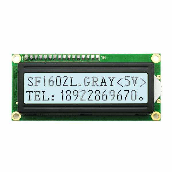 Cheap MPU Interface Custom Character LCD 16x2 5V With Header Pin Connector for sale