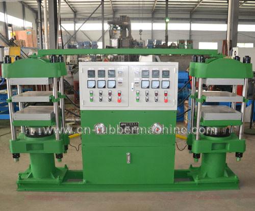 Cheap 4 Column Type Automatic Hydraulic Duplex Rubber Vulcanizing Press Machine with Ce ISO 9001 for sale