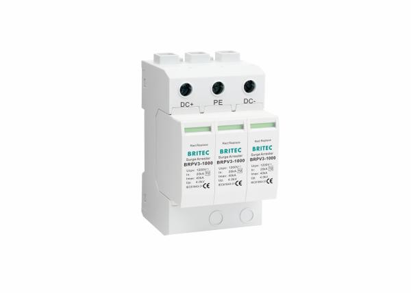 Cheap EN61643-31 DC 3P Solar Surge Protection Device High Temperature Resistant for sale