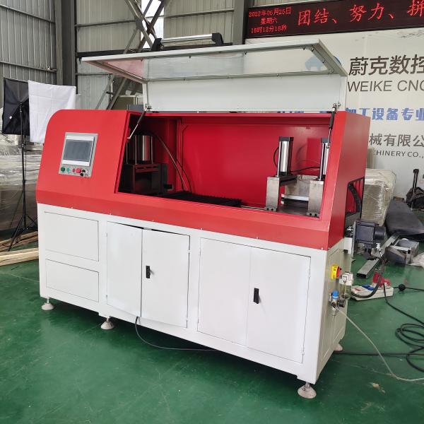 Cheap CNC UPVC Single Head Miter Saw 2800r/Min Numerical Control for sale