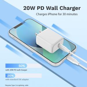 Best Replaceable PD Power Adapter USB C Wall Charger 20W PC Plug wholesale