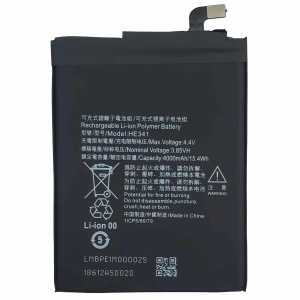 Cheap HE341 4000mAh 3.85V 341 Rechargeable Li-ion Polymer Battery for Nokia 2.1 TA-1092 Coding for sale