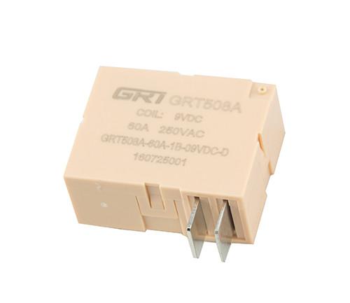 Cheap Single Coil AC Latching Relay 60A Rated Load 1B Contact Way with PCB Mounting for sale
