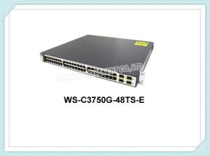 Best Cisco Ethernet Switch Cisco WS-C3750G-48TS-E High Speed EmI 48 Port Excellent Scalability wholesale