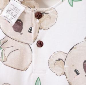 Best Wholesale Baby Boy Clothes Rompers Cartoon Pattern Cute Koala 100% Cotton Rompers Knit wholesale