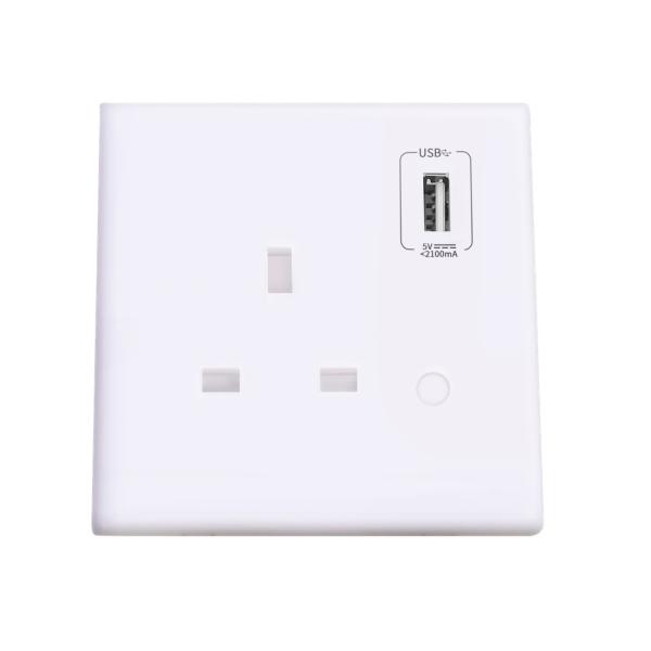 Cheap Tuya With Electricity Monitoring Function Wall Plugs Sockets Zigbee for sale